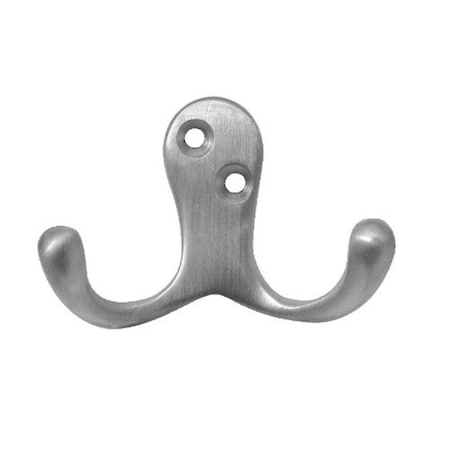 Designs-Done-Right 302-605 Polished Brass Side by Side Double Coat Hook - Polished Brass DE2953850